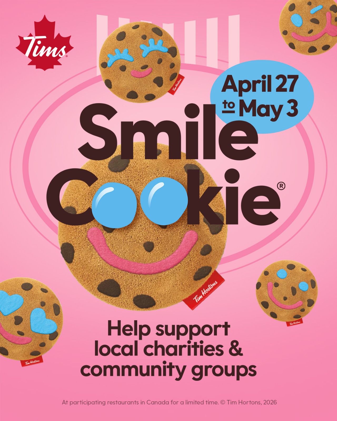 Tim Horton’s Smile Cookie